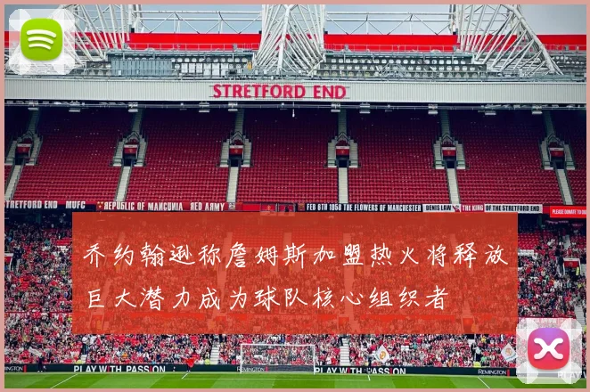 乔约翰逊称詹姆斯加盟热火将释放巨大潜力成为球队核心组织者